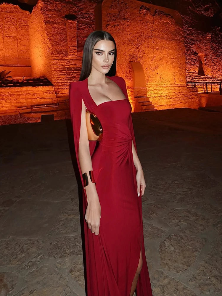 CNYISHE Tank Solid Split Shoulder Pad Sexy Club Women Dresses Pennant Fashion Sleeveless Evening Party Female Bodycon Vestidos