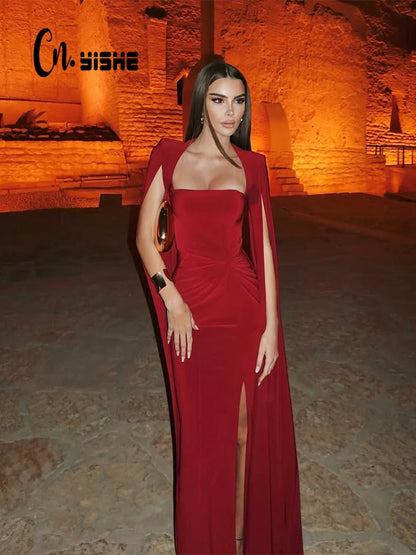 CNYISHE Tank Solid Split Shoulder Pad Sexy Club Women Dresses Pennant Fashion Sleeveless Evening Party Female Bodycon Vestidos